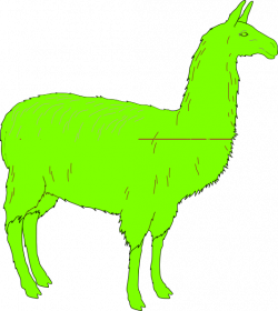Llama Clip Art at Clker.com - vector clip art online, royalty free ...