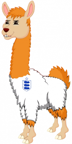 Image - Adam the Llama England white.png | 442oons Wiki | FANDOM ...