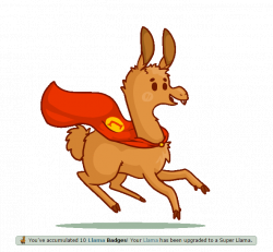 Super Llama Status by Prestijess on DeviantArt