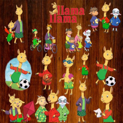 Llama Llama Red Pajama Clip Art: 15 Transparent PNG Files ...
