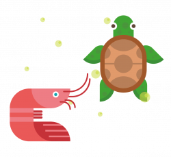 Icon design Icon - Cartoon turtle and lobster 1144*1051 transprent ...