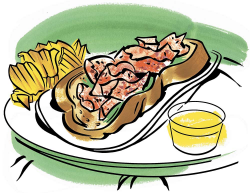 24. Lobster Roll - Yankee Magazine - Clip Art Library