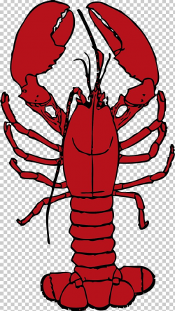 Red Lobster PNG, Clipart, Animals, Art, Artwork, Black And ...