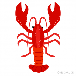 Simple Lobster Clipart Free Picture｜Illustoon