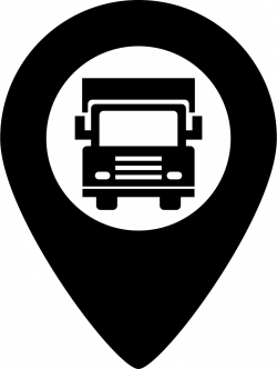 Truck Location Svg Png Icon Free Download (#335445) - OnlineWebFonts.COM
