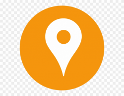 New Location Sign [math&writing] - Location Png Icon Orange ...