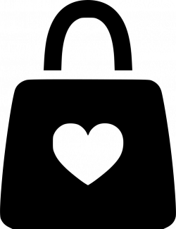 Shopping Bag Heart Svg Png Icon Free Download (#568104 ...