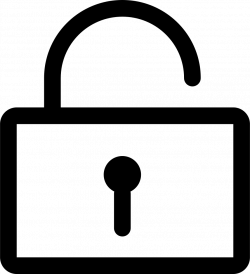 Lock Open Svg Png Icon Free Download (#264076) - OnlineWebFonts.COM