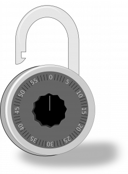 Clipart - Combination Lock
