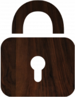 Clipart - Wood Lock