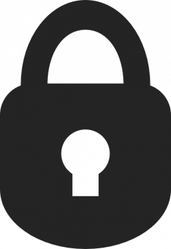 Padlock Icon Rounded Clipart | i2Clipart - Royalty Free Public ...