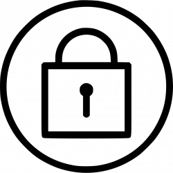 Lock Protect Secure Privacy Security Rotection Saftey Svg Png Icon ...