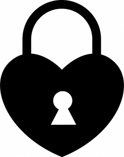 Lock clipart heart shaped lock ~ Frames ~ Illustrations ~ HD images ...