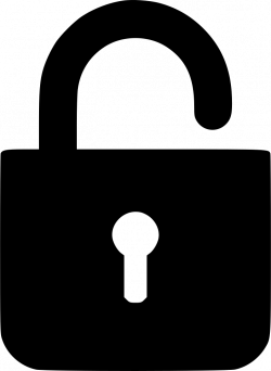 Lock Unlocked Svg Png Icon Free Download (#448378) - OnlineWebFonts.COM