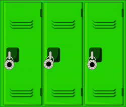 Free Lockers Clipart Image 0515-1008-2103-0116 | School Clipart