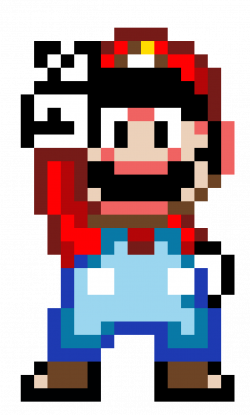 16 Bit Mario | Estilo pixel | Pinterest | De stijl and Perler beads