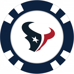Houston Texans Poker Chip Ball Marker - Team Golf USA
