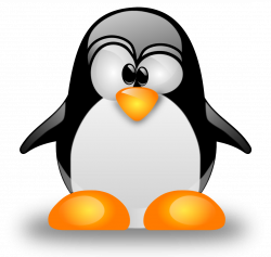 Linux logo open clipart library