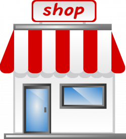 Public Domain Clip Art Image | Shop front Icon | ID: 13924930819307 ...