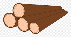 Clipart - Pile Of Logs Clipart - Png Download (#252765 ...