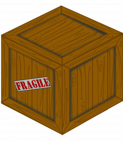 Clipart - Perspective Wooden Crate