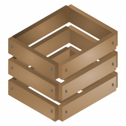 Clipart - Wooden Crate