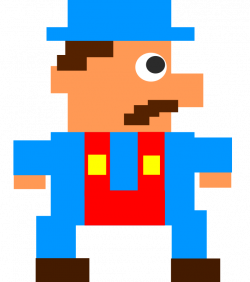 Clipart - Pixel Guy