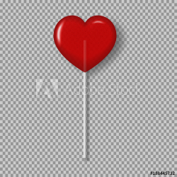 eps 10 vector happy Valentine's Day illustration. 3d red ...