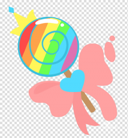 Cutie marks , multi-color lollipop illustration transparent ...
