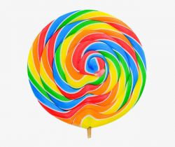 Large Rainbow Lollipop, Real, Lollipop, Oversized Lollipop ...