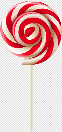 Red and white spiral lollipop, Font Design Product, Red ...