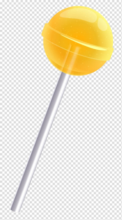 Yellow lollipop, Spoon Yellow Design Product, Yellow ...