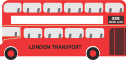 Clipart - London bus (version 2)