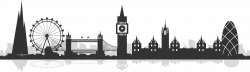 City of London Silhouette - London city silhouette png ...