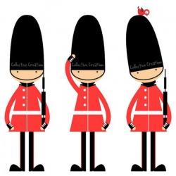 Queen's Guards Digital Clipart - Clip Art for Commercial and ...