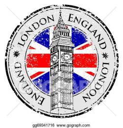 EPS Vector - Rubber grunge stamp london . Stock Clipart ...