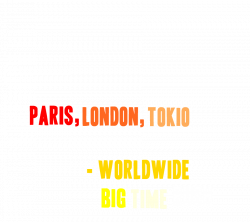 Texto PNG 'Paris,London,Tokio' de Big Time Rush WW by ...