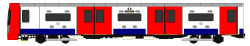Tube Train Clipart