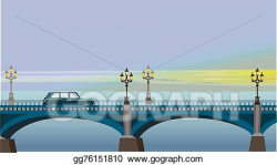 Vector Illustration - Westminster bridge. EPS Clipart ...