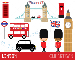 London Clipart / British Clipart / England