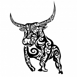 Line art Cattle Bull Abstract art - bull 1280*1280 transprent Png ...