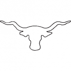 Longhorn outline clipart images gallery for free download ...