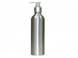 Aluminium Empty Treatment Pump Bottle -Big Massage Spa Equipment Supply