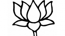 Free Lotus Clipart Black And White Images Download【2018】