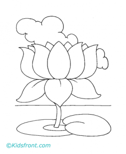 flower Page Printable Coloring Sheets | lotus flowers ...