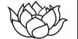 Free Lotus Flower Outline, Download Free Clip Art, Free Clip ...