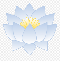 Lotus Clipart Light Blue Flower - Clip Art - Png Download ...