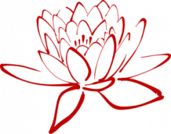 Red Lotus Clip Art at Clker.com - vector clip art online ...