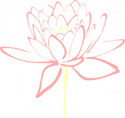 Coral Yellow Lotus Clip Art at Clker.com - vector clip art online ...