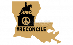 Reconcile the Past - Louisiana Decal